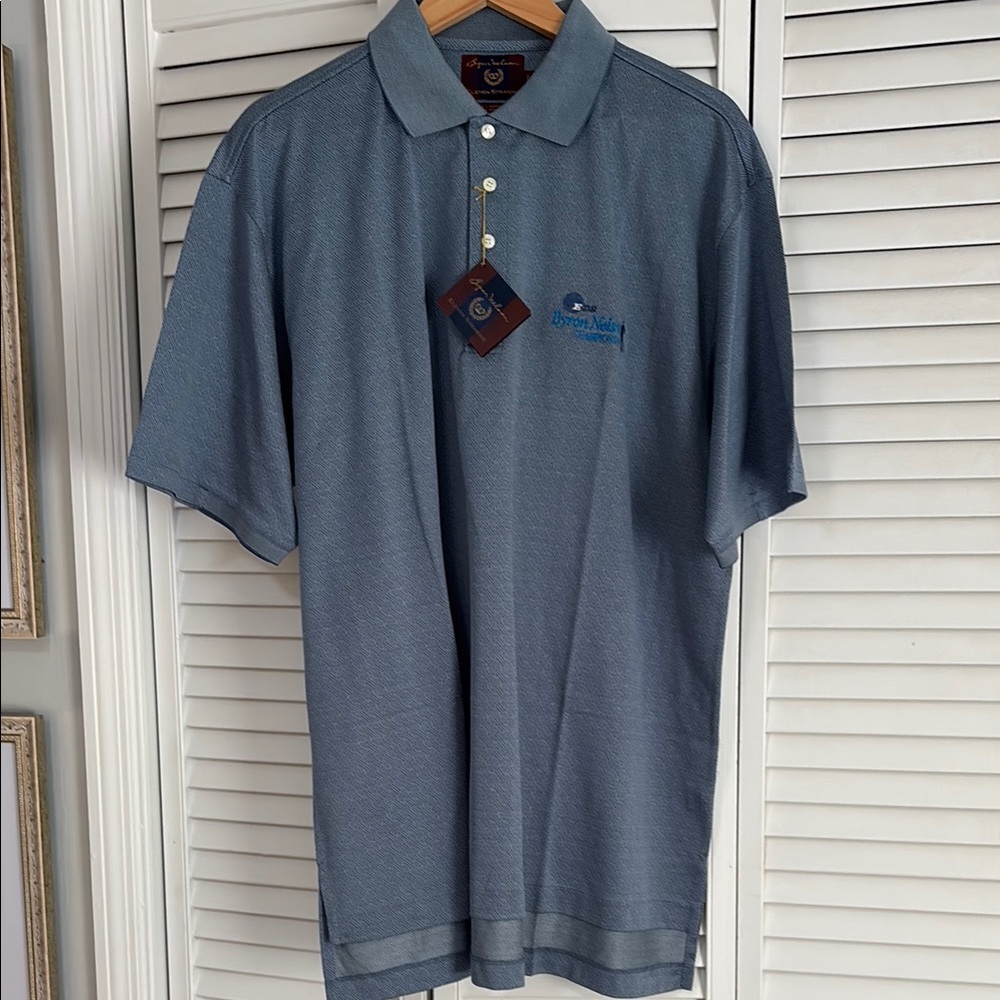Byron Nelson Men's Blue Polo Shirt